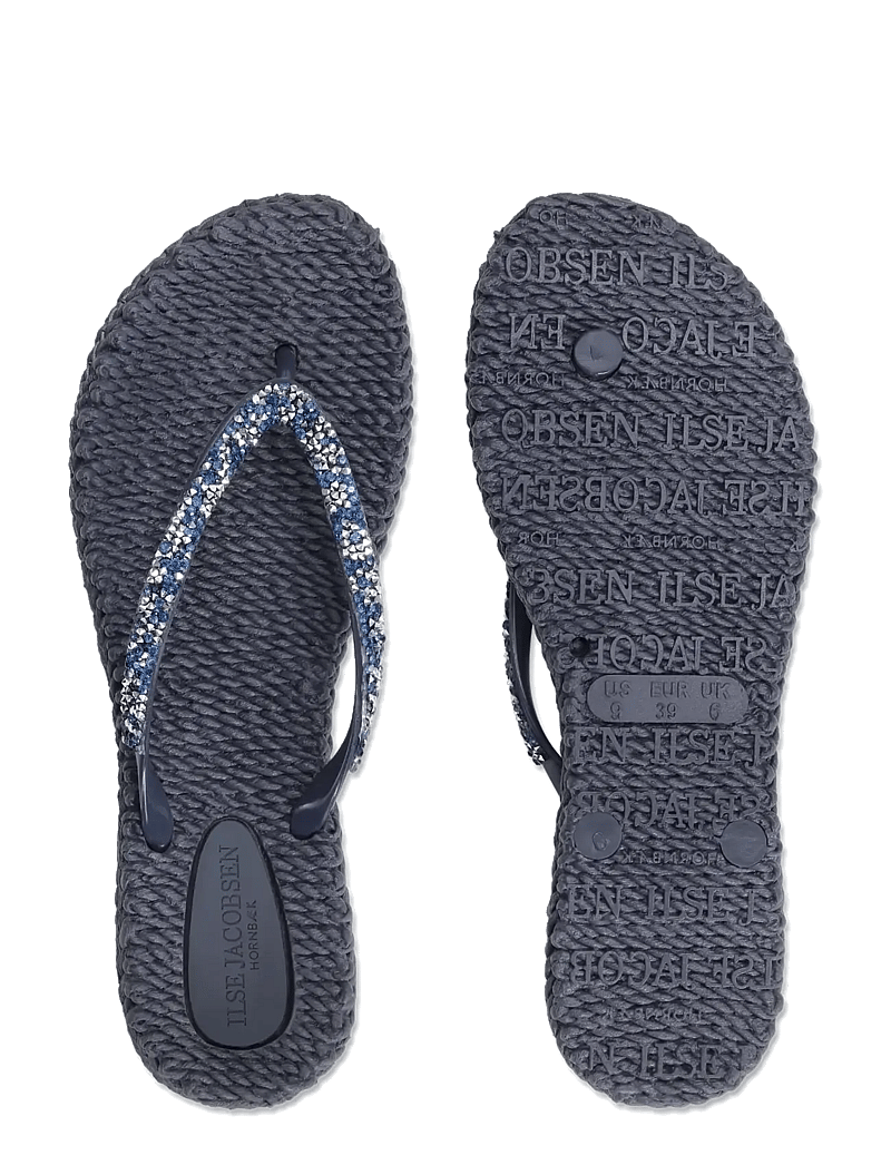 Ilse Jacobsen - Flip Flop With Glitter - klipklapper - ombre blue - 4