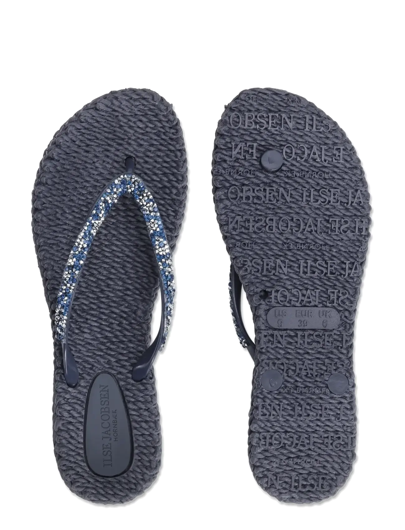 Ilse Jacobsen - Flip Flop With Glitter - flip flops - ombre blue - 4