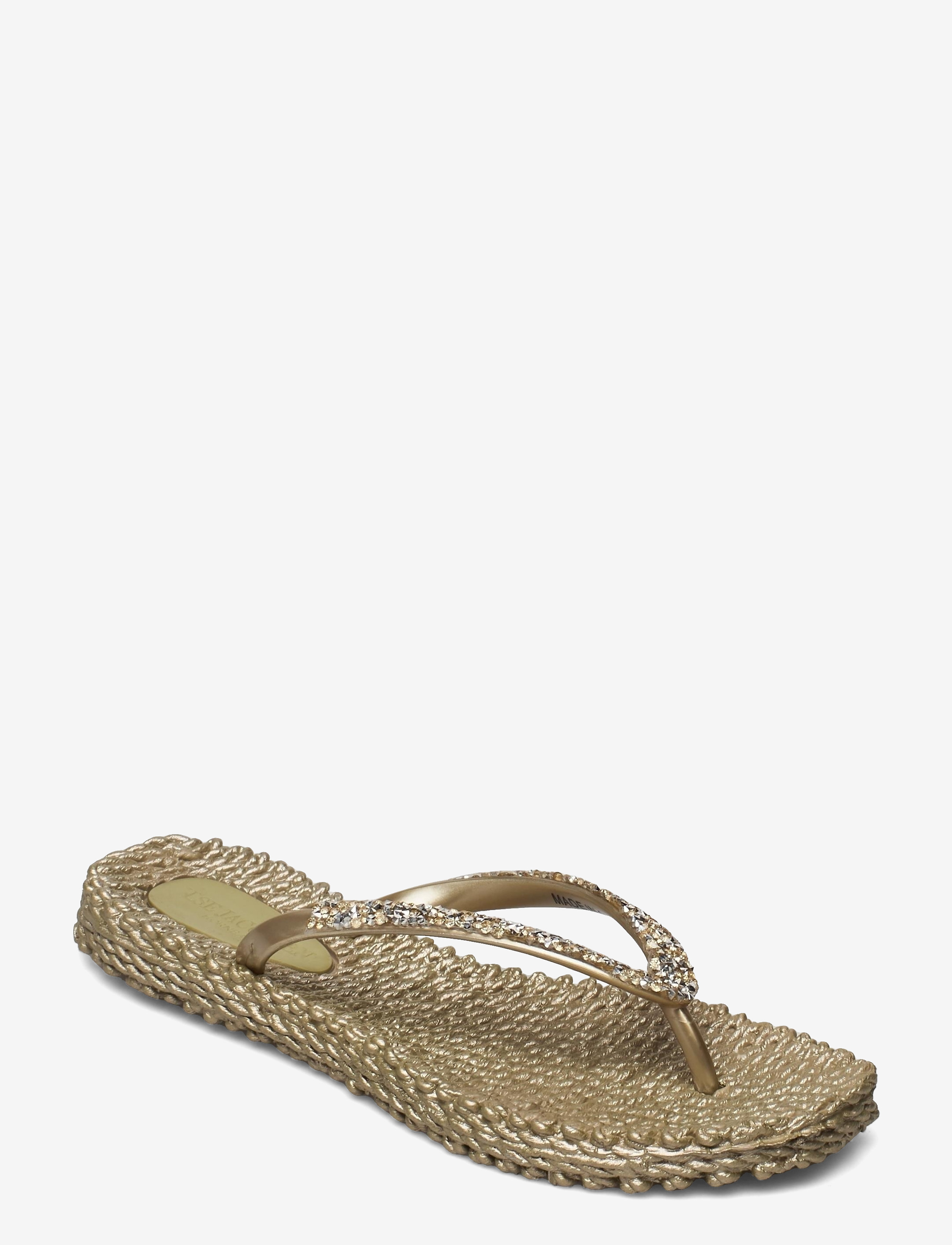 Ilse Jacobsen Flip Flops With Rhinestones, 36, Green, Sandaler > Flip Flops, Dame