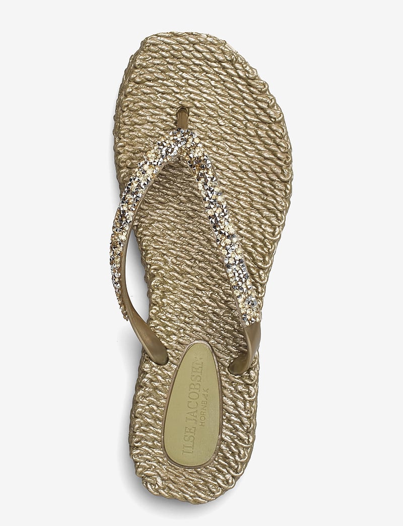 Ilse Jacobsen - Flip Flops With Rhinestones - flip flops - platin - 3