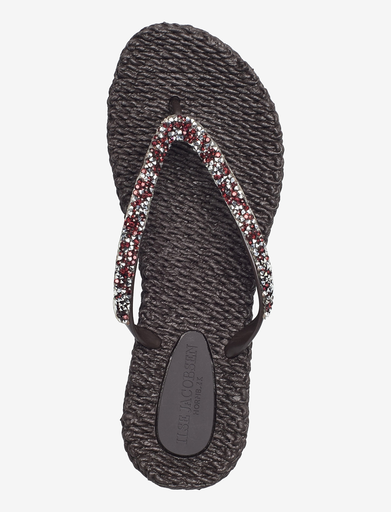Ilse Jacobsen - Flip Flop With Glitter - plätud - prune - 3