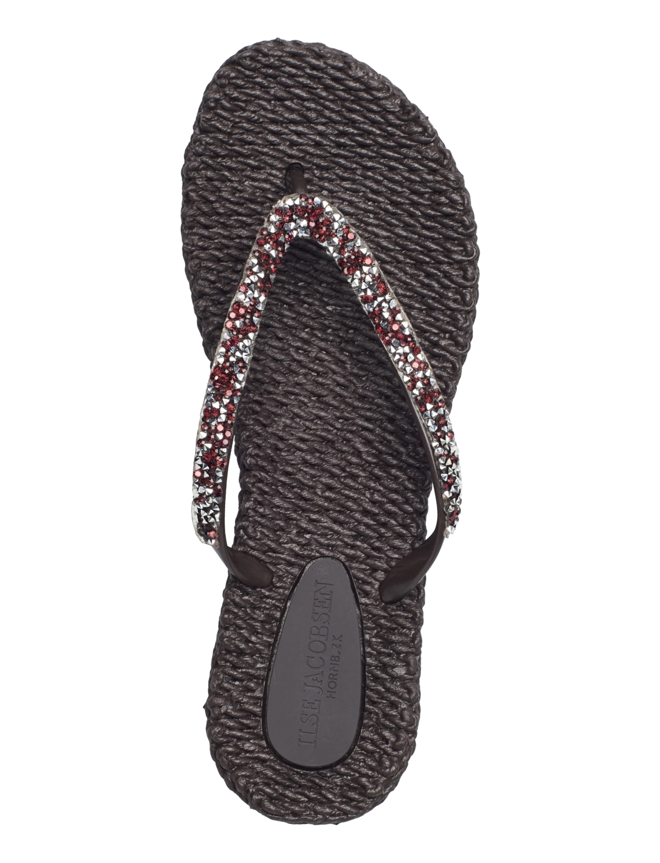 Ilse Jacobsen - Flip Flop With Glitter - flip flops - prune - 3