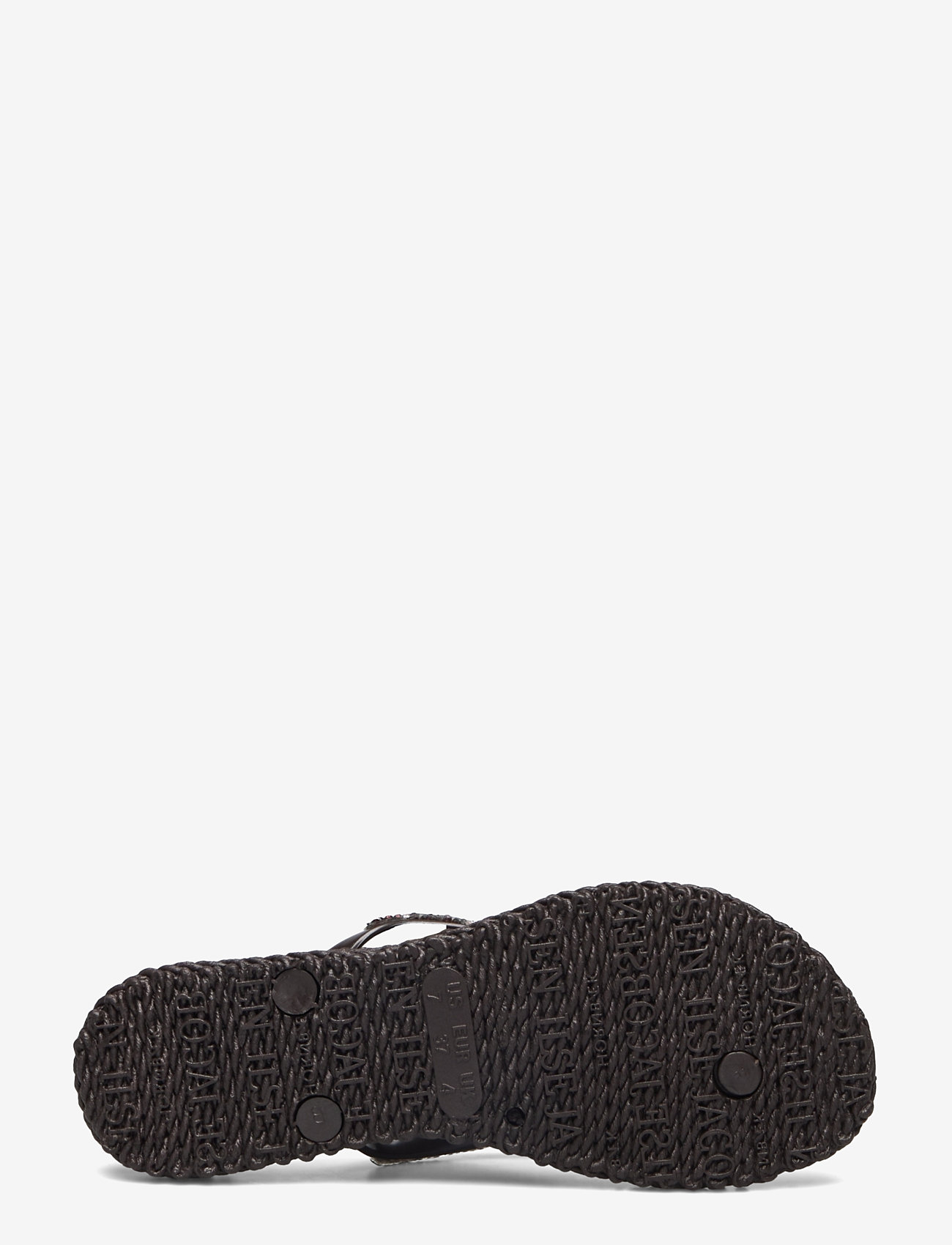 Ilse Jacobsen - Flip Flop With Glitter - plätud - prune - 4