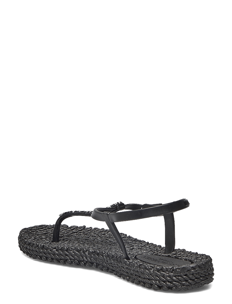 Ilse Jacobsen - Flip Flops With Rhinestones - platta sandaler - 001 black - 2