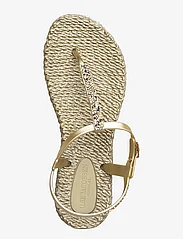 Ilse Jacobsen - Flip Flops With Rhinstones - flate sandaler - platin - 3