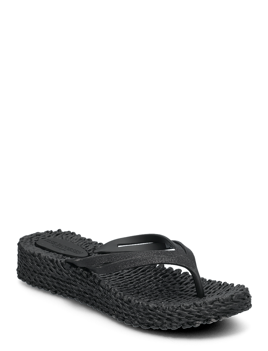 Ilse Jacobsen - Flip Flops on Platform Sole - klipklapper - 001 black - 0