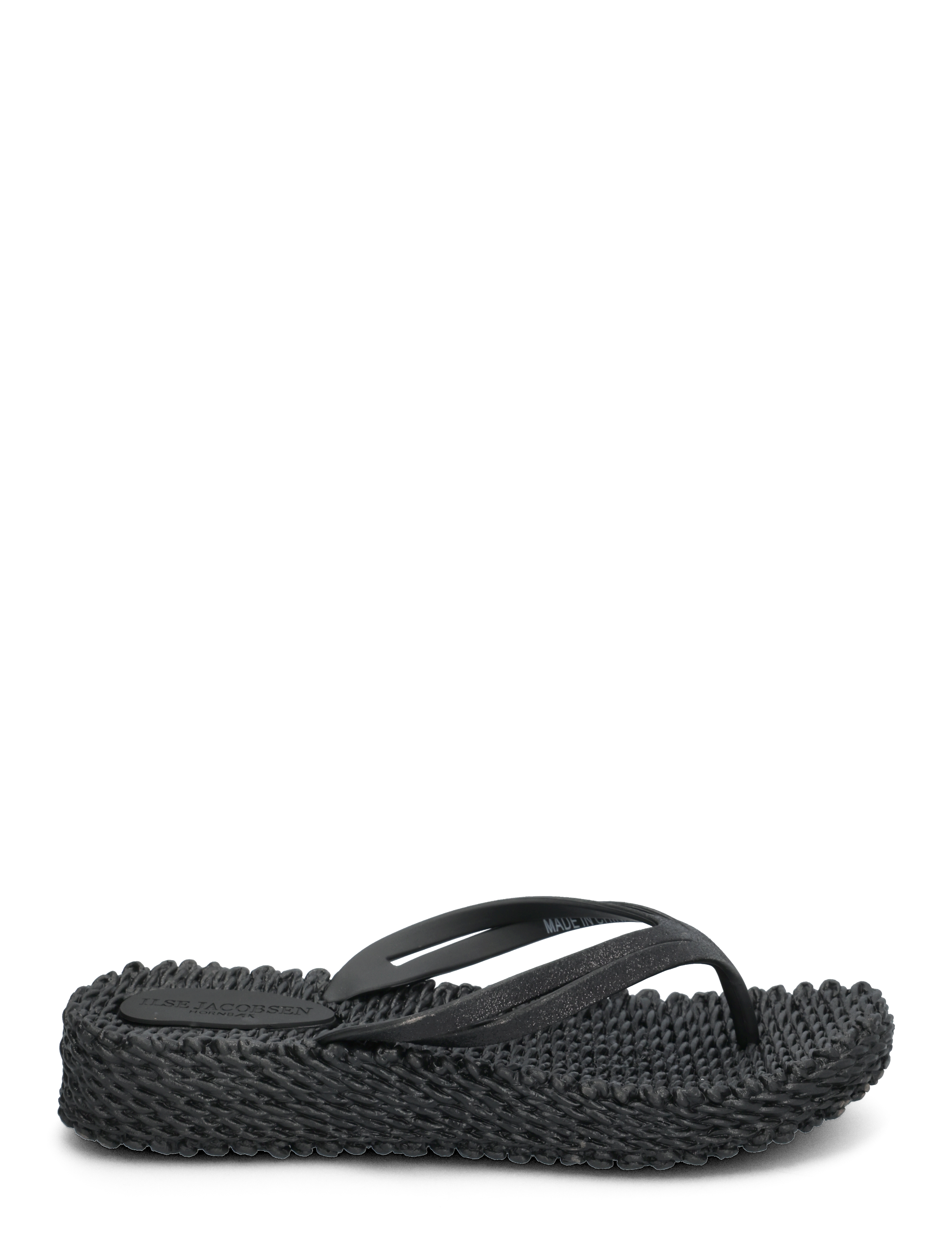 Ilse Jacobsen - Flip Flops on Platform Sole - klipklapper - 001 black - 1