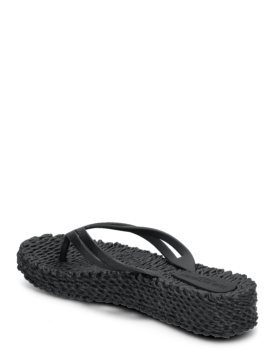 Ilse Jacobsen - Flip Flops on Platform Sole - klipklapper - 001 black - 2