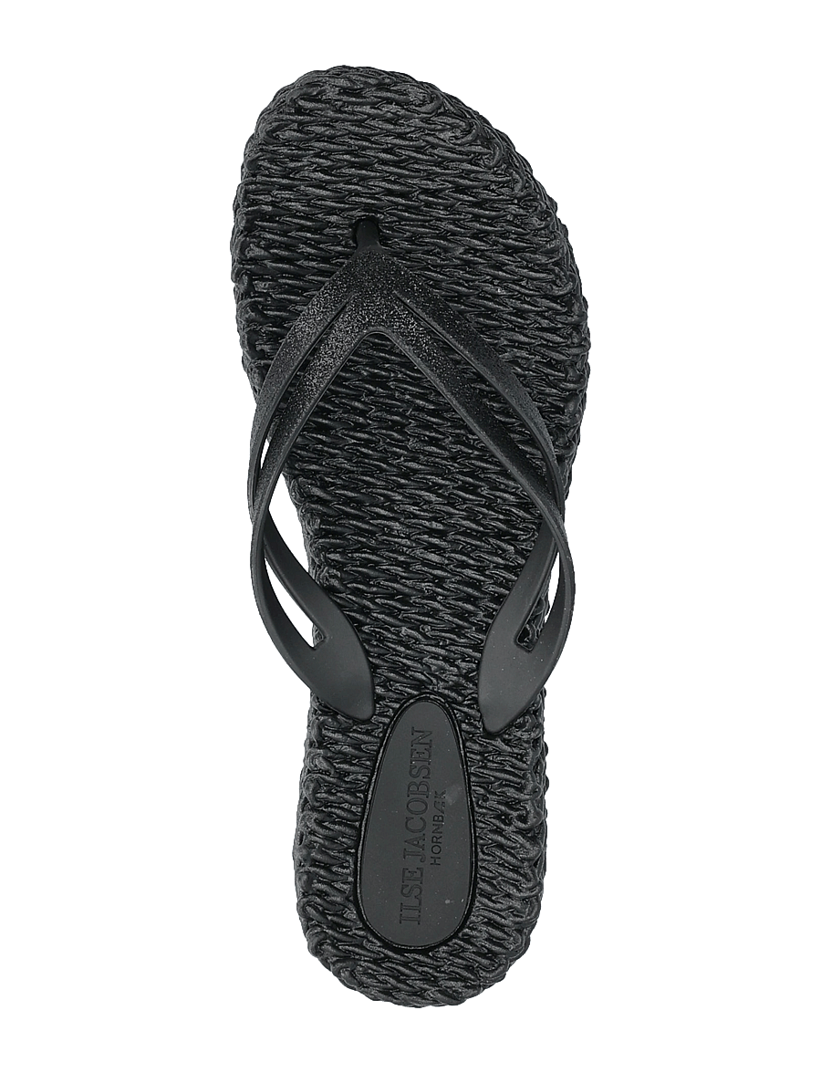 Ilse Jacobsen - Flip Flops on Platform Sole - klipklapper - 001 black - 3