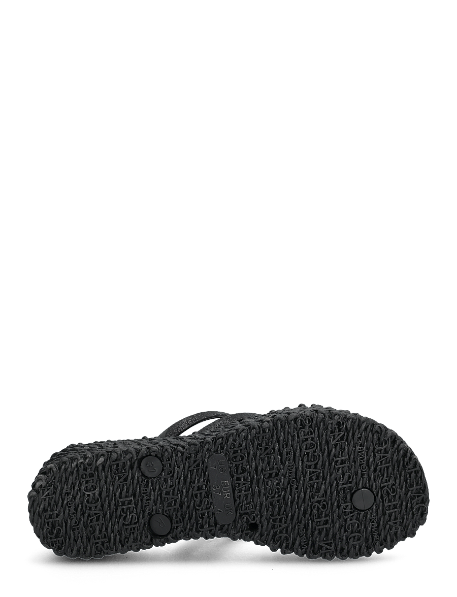 Ilse Jacobsen - Flip Flops on Platform Sole - klipklapper - 001 black - 4