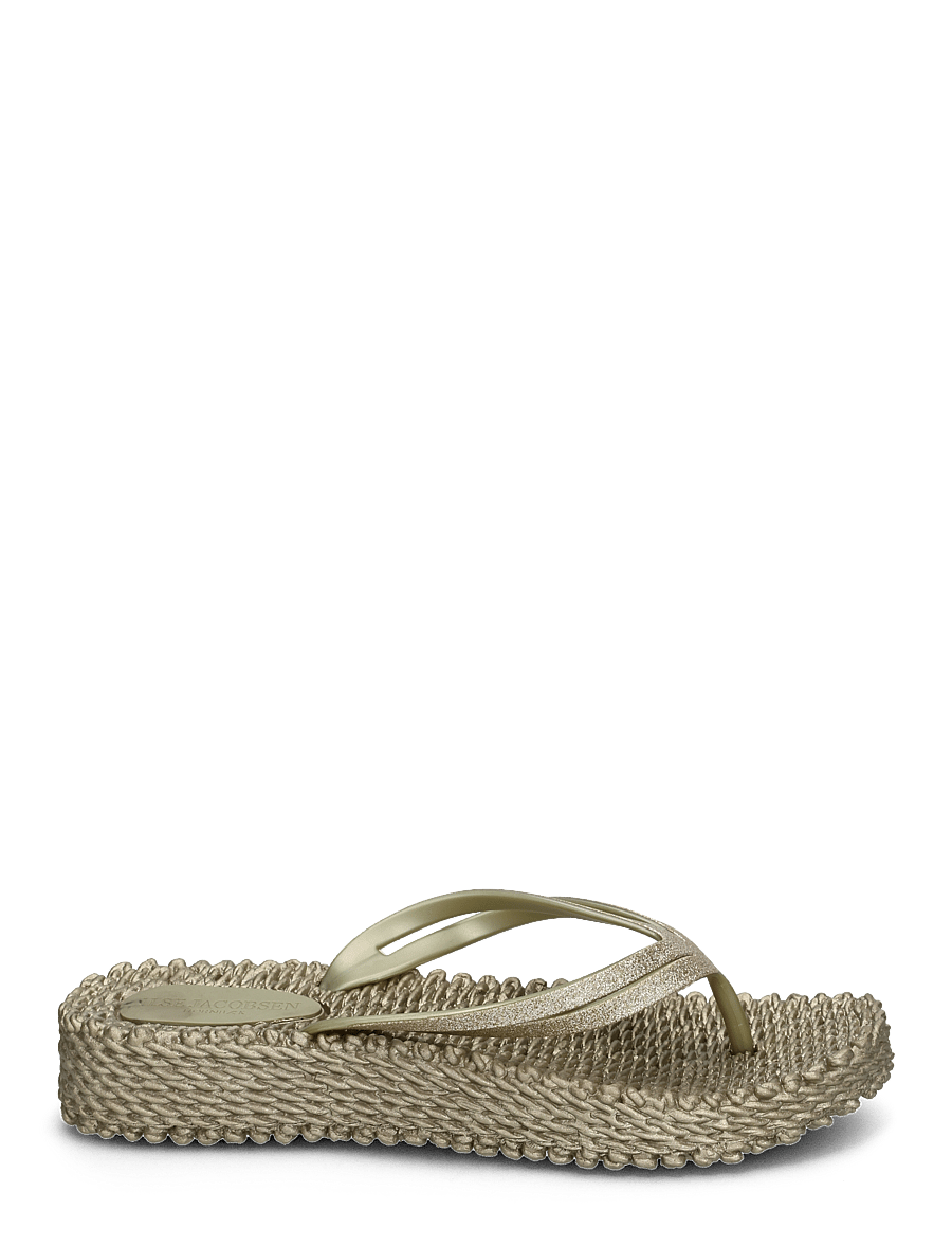 Ilse Jacobsen - Flip Flops on Platform Sole - flip flops - 780 platin - 1