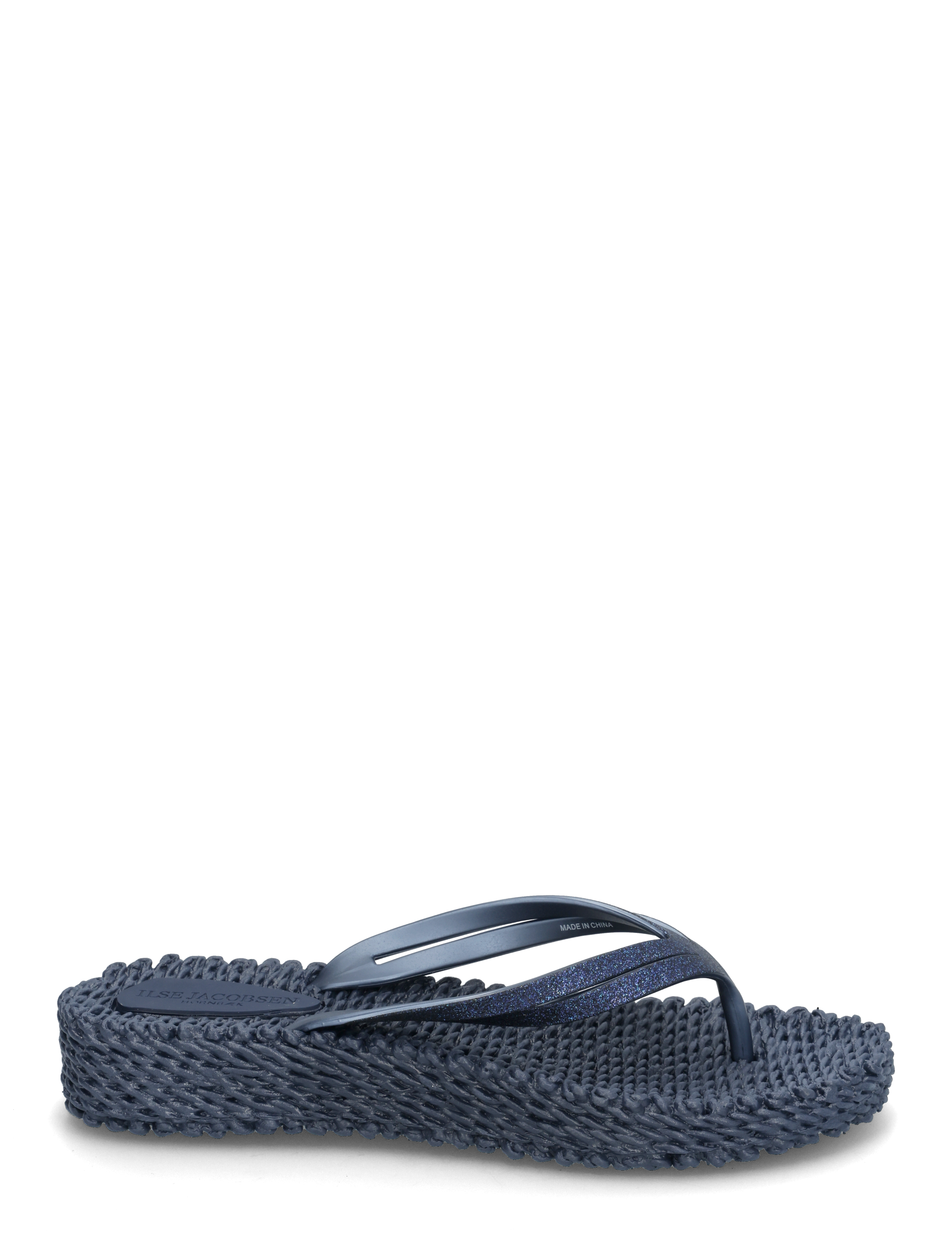 Ilse Jacobsen - Flip Flops on Platform Sole - flip flops - indigo - 2