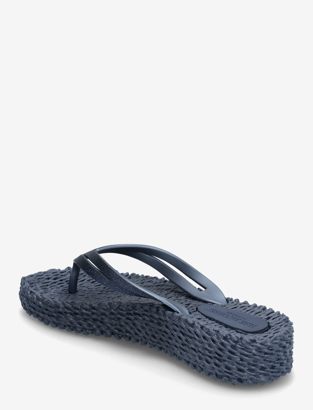 Ilse Jacobsen - Flip Flops on Platform Sole - indigo - 3