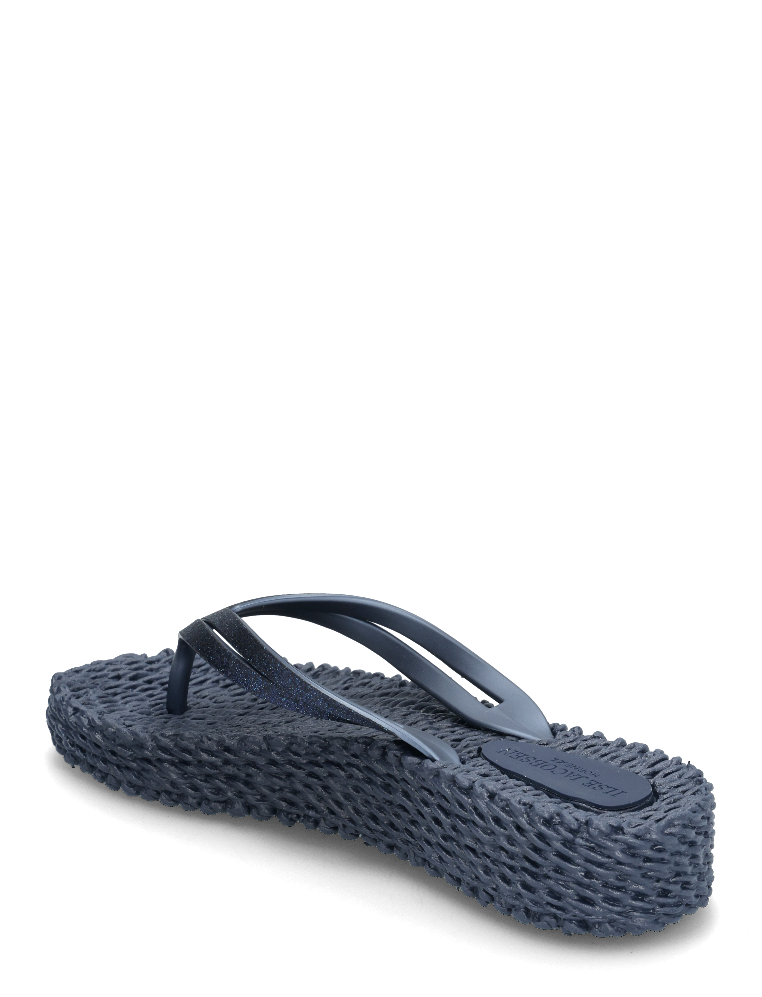 Ilse Jacobsen - Flip Flops on Platform Sole - flip flops - indigo - 3