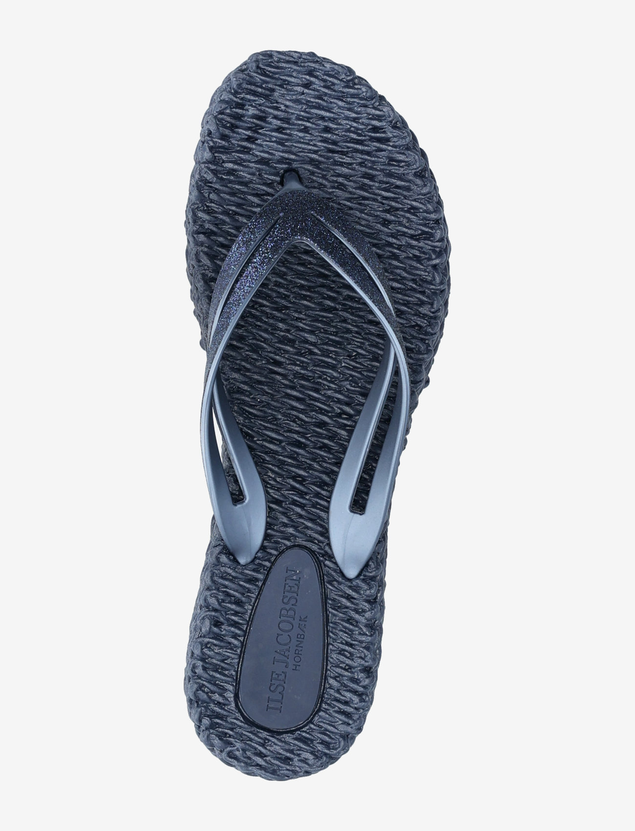 Ilse Jacobsen - Flip Flops on Platform Sole - indigo - 4