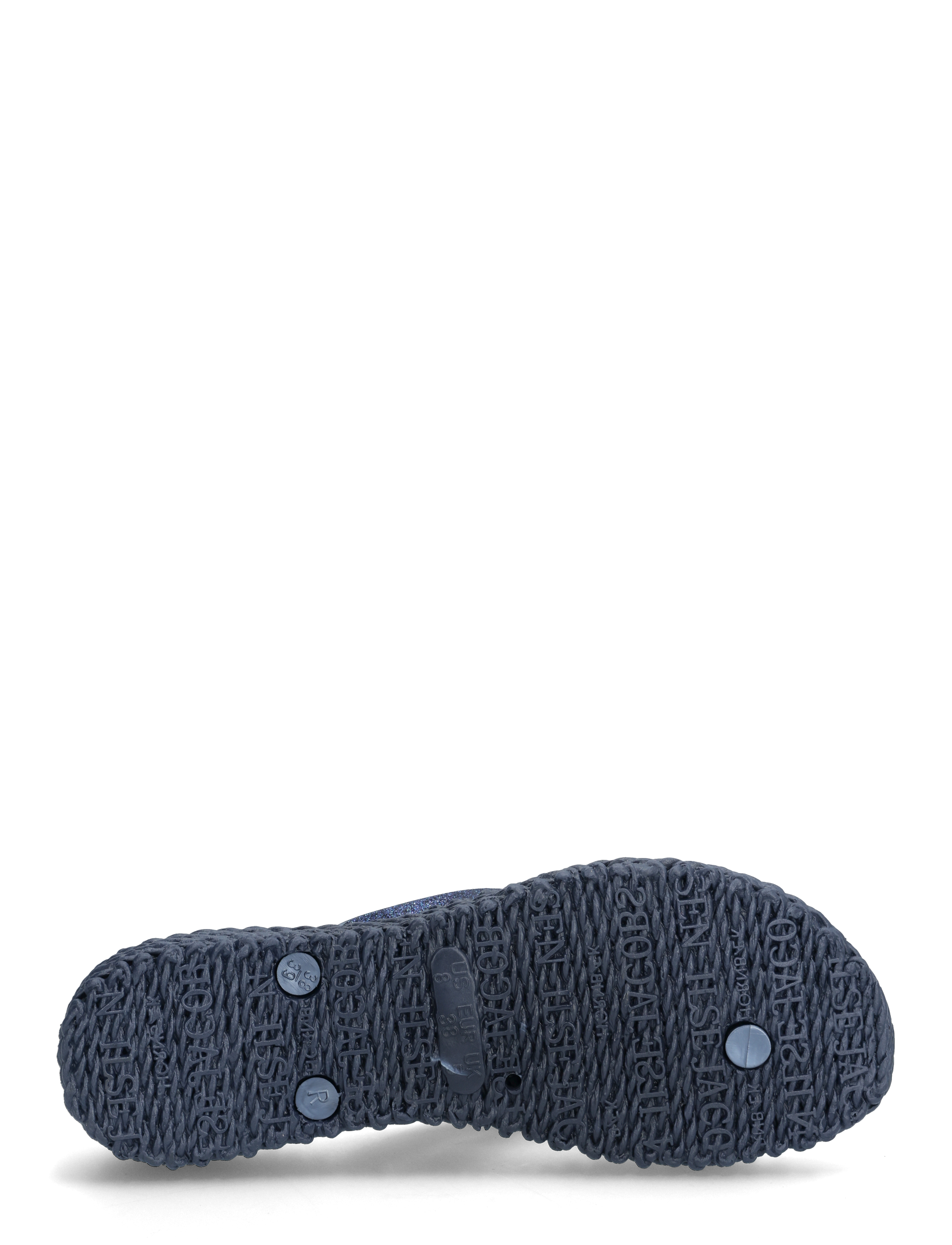 Ilse Jacobsen - Flip Flops on Platform Sole - flip flops - indigo - 5