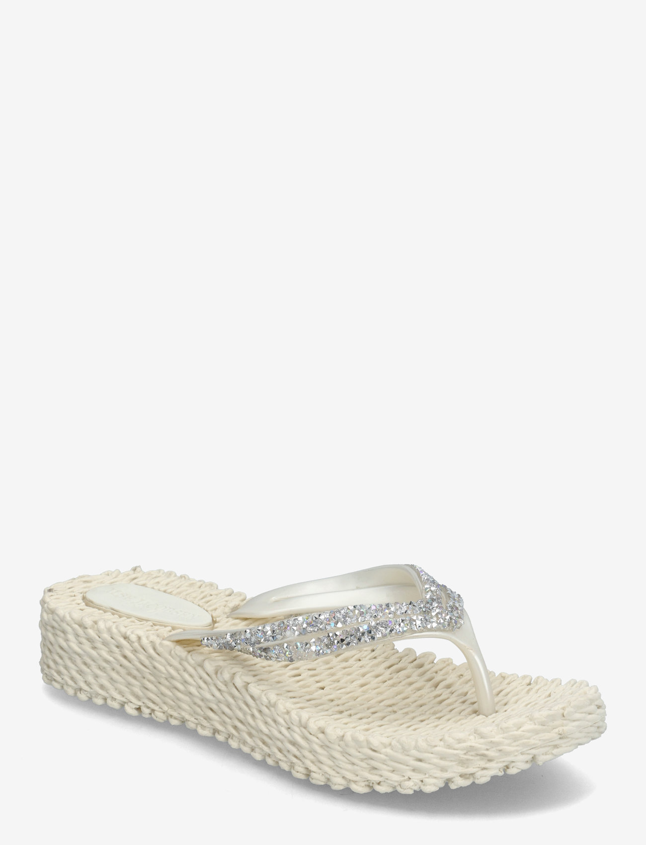 Ilse Jacobsen - Flip Flops On Platform Sole - plätud - creme - 0