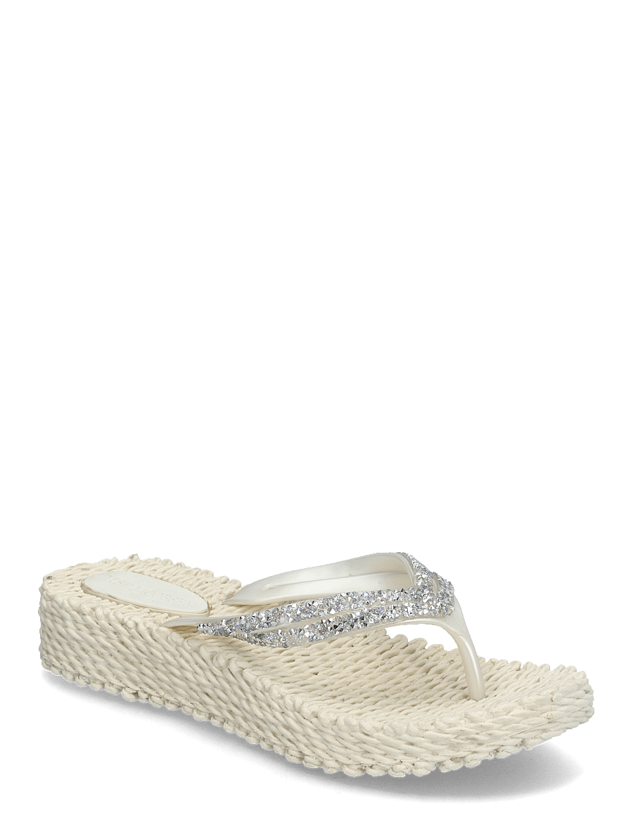 Ilse Jacobsen - Flip Flops On Platform Sole - flip flops - creme - 0