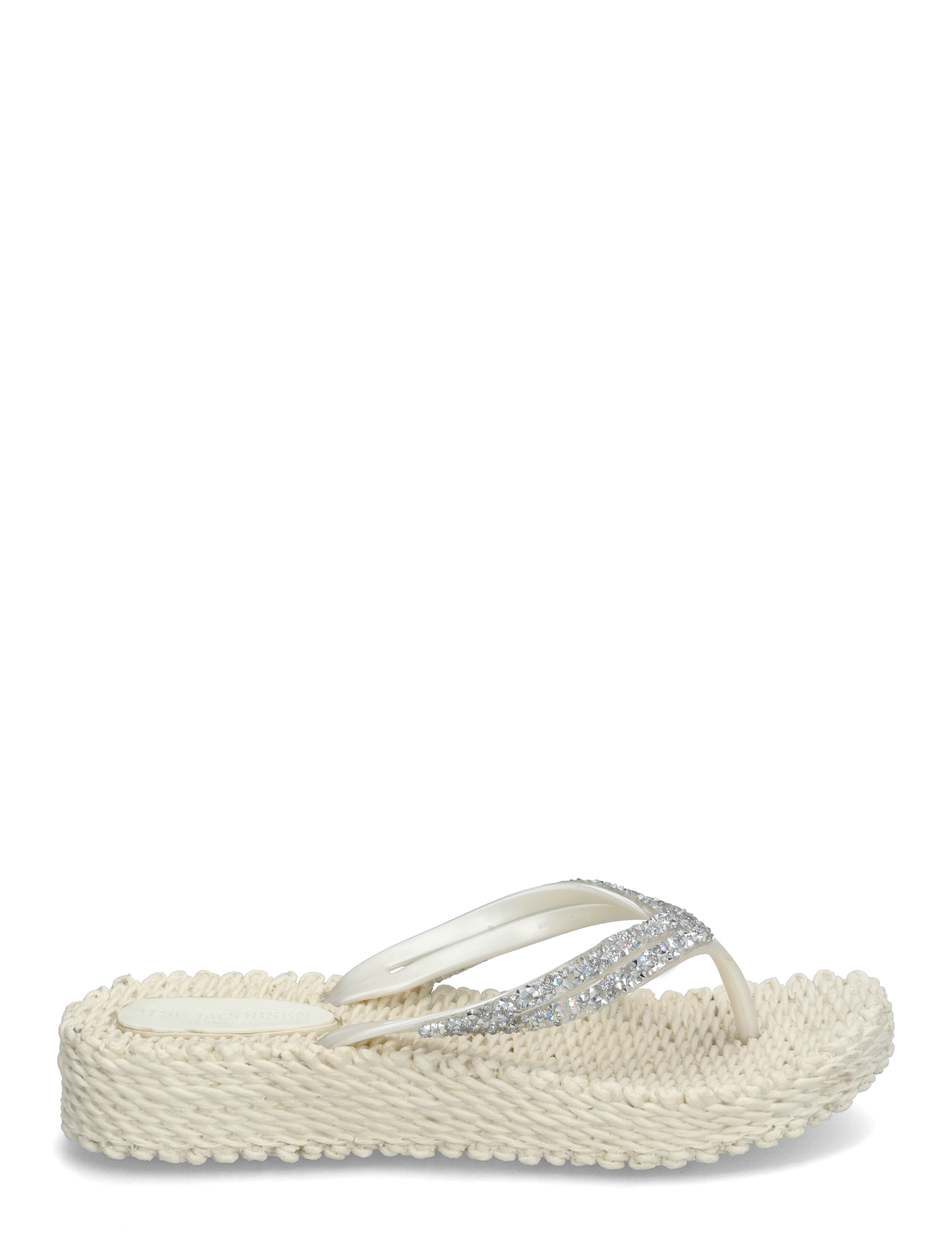 Ilse Jacobsen - Flip Flops On Platform Sole - flip flops - creme - 1