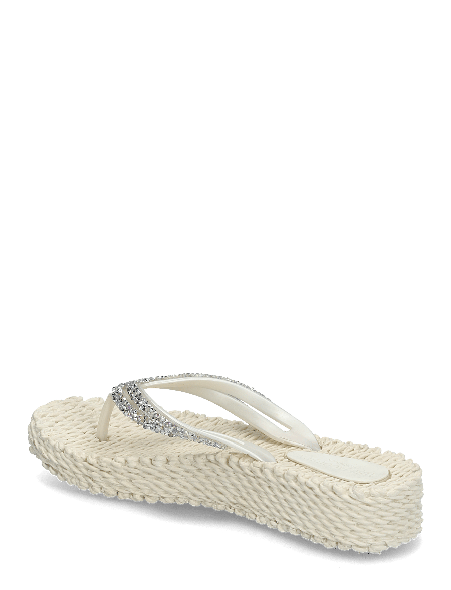 Ilse Jacobsen - Flip Flops On Platform Sole - flip flops - creme - 2