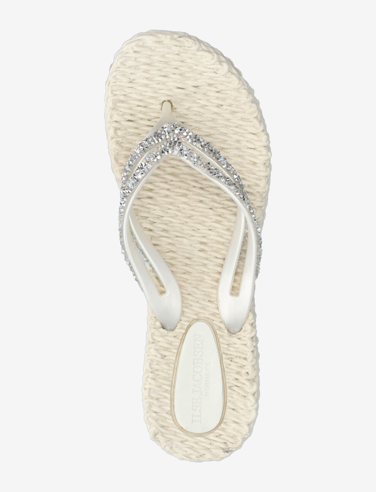 Ilse Jacobsen - Flip Flops On Platform Sole - plätud - creme - 3