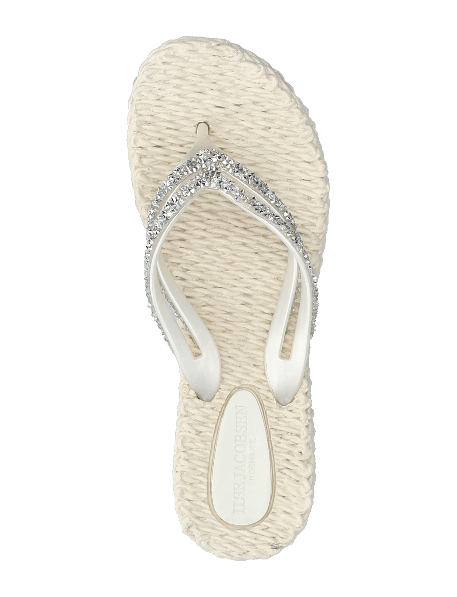 Ilse Jacobsen - Flip Flops On Platform Sole - flip flops - creme - 3