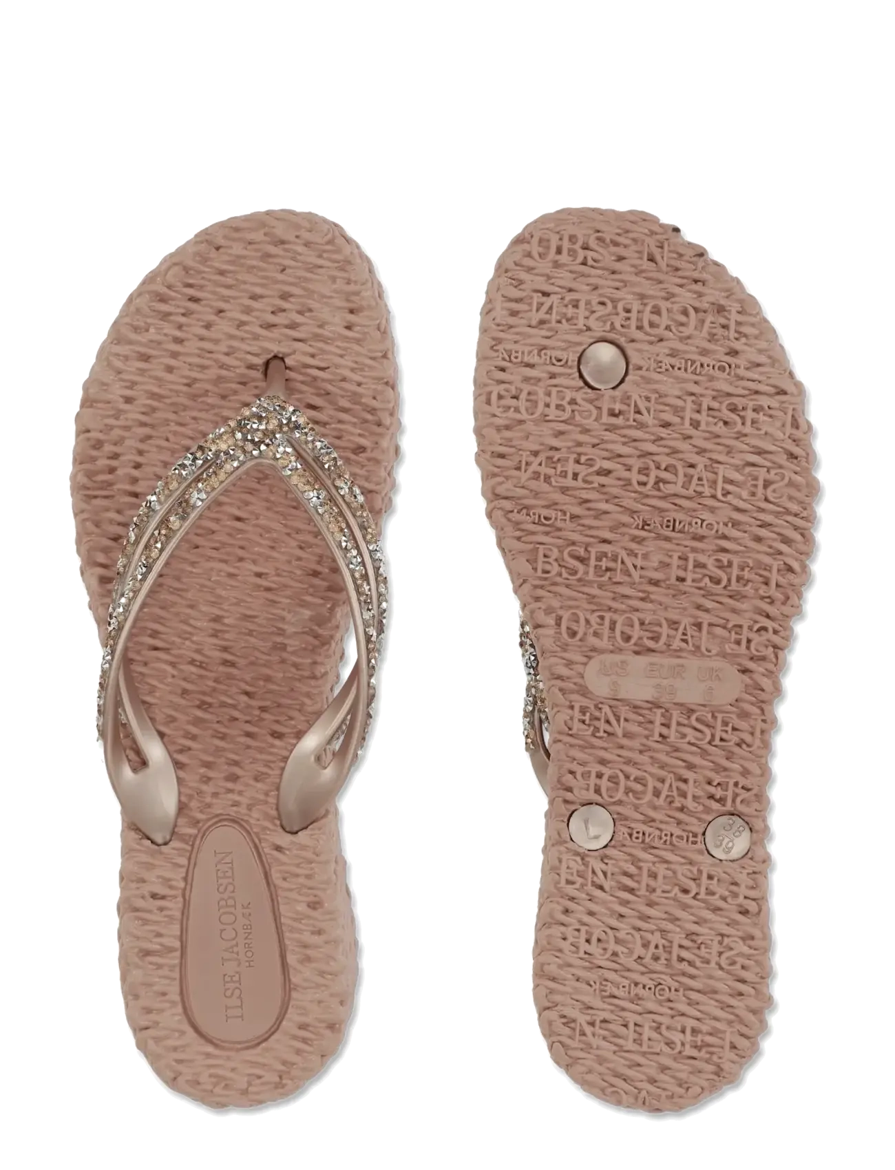 Ilse Jacobsen - Flip Flops On Platform Sole - flip flops - misty rose - 4