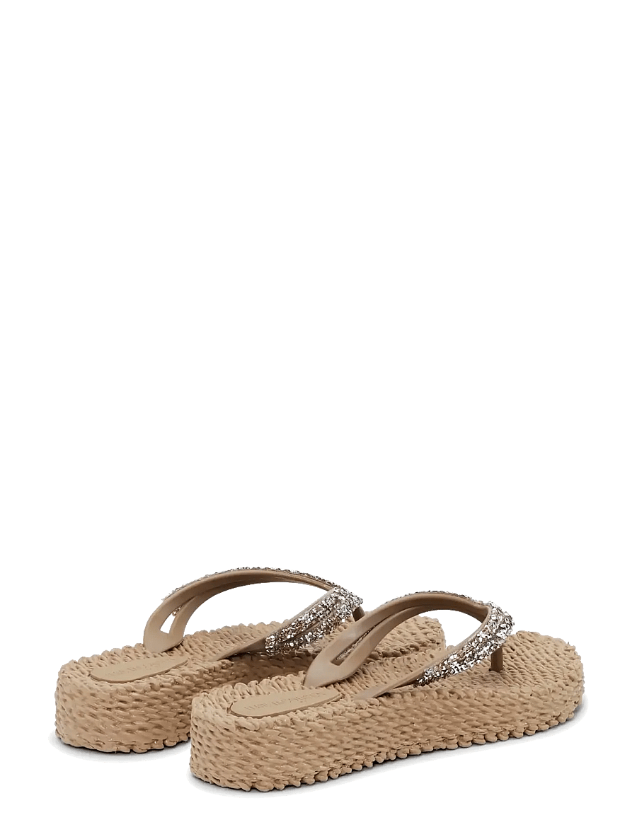 Ilse Jacobsen - Flip Flop On Platform Sole - klipklapper - mocca - 2