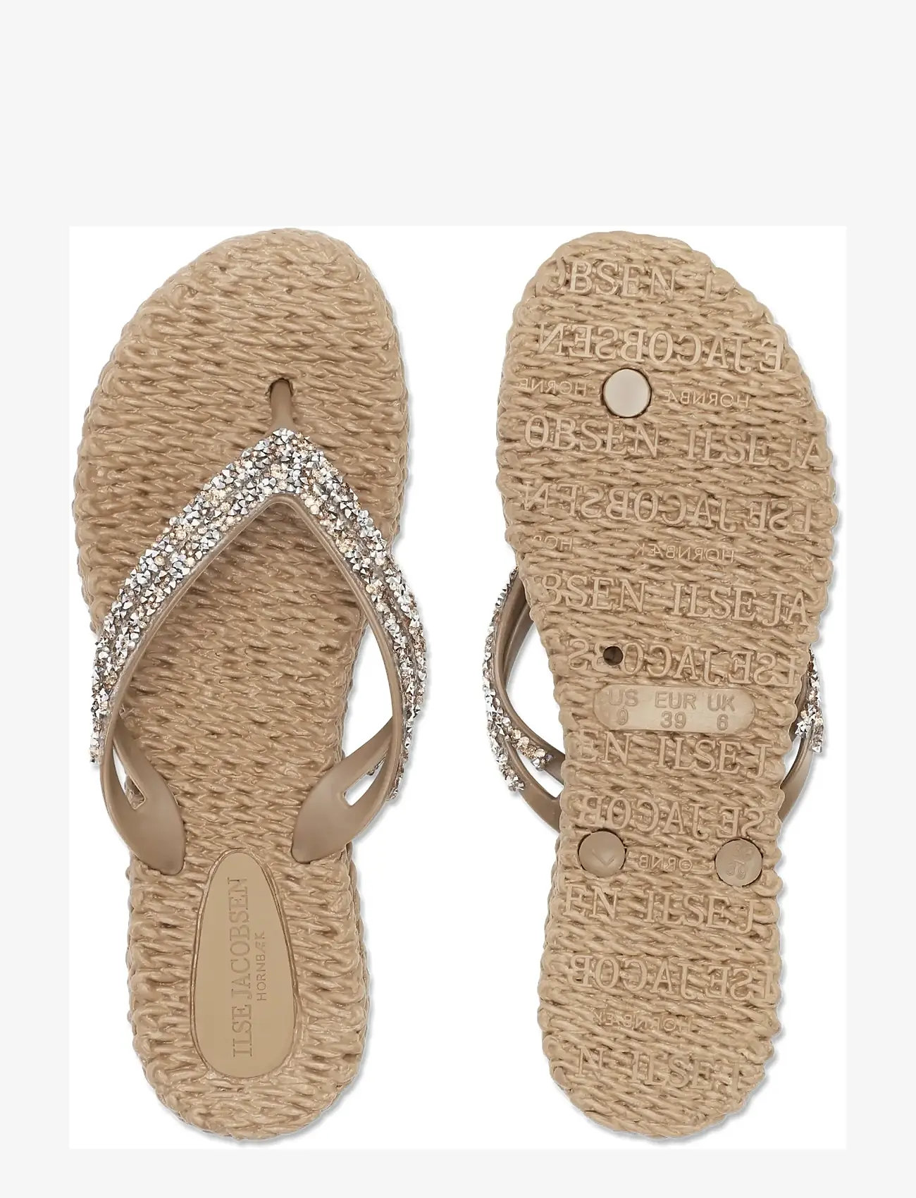 Ilse Jacobsen - Flip Flops On Platform Sole - flip flops - mocca - 4