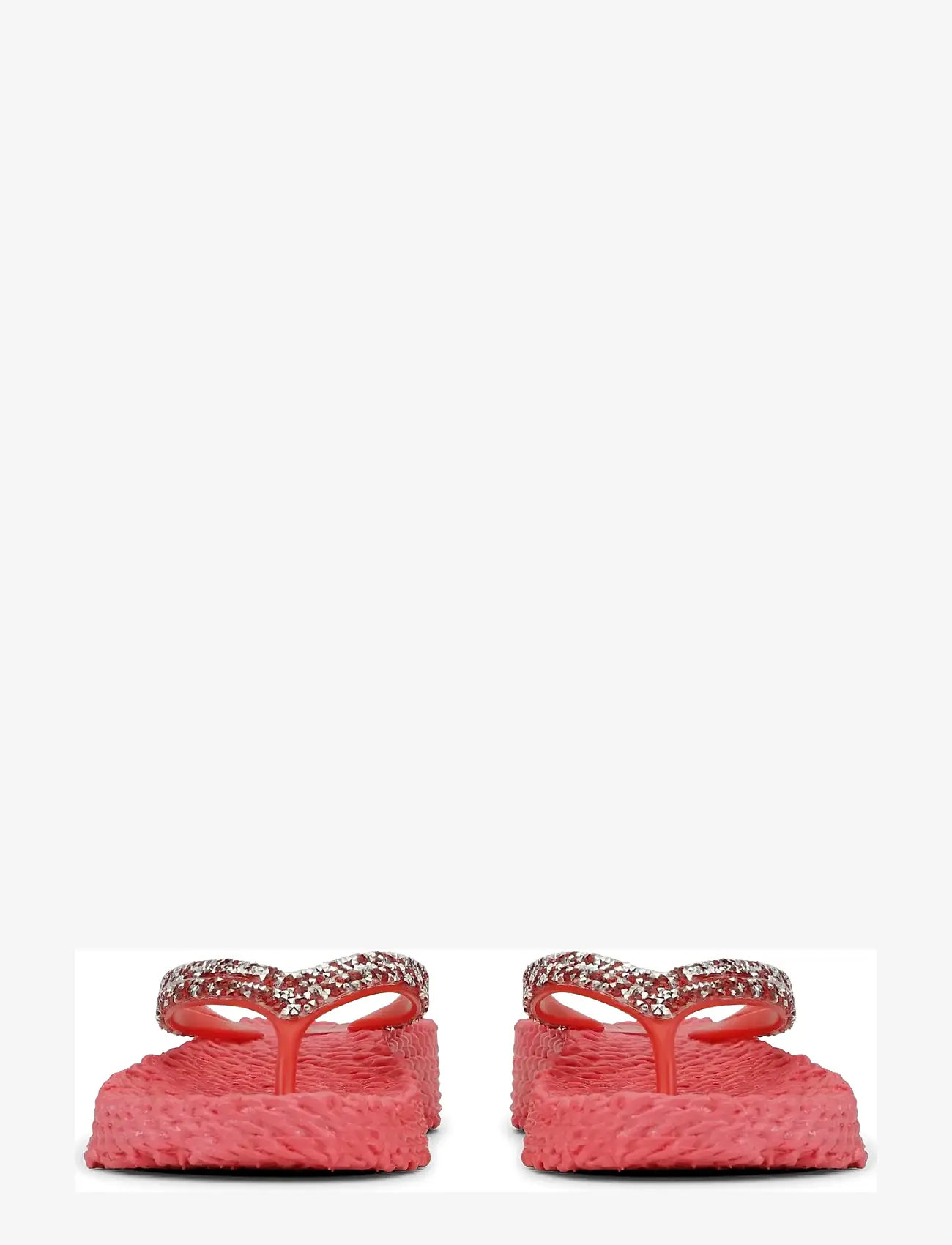 Ilse Jacobsen - Flip Flops On Platform Sole - plätud - raspberry - 5