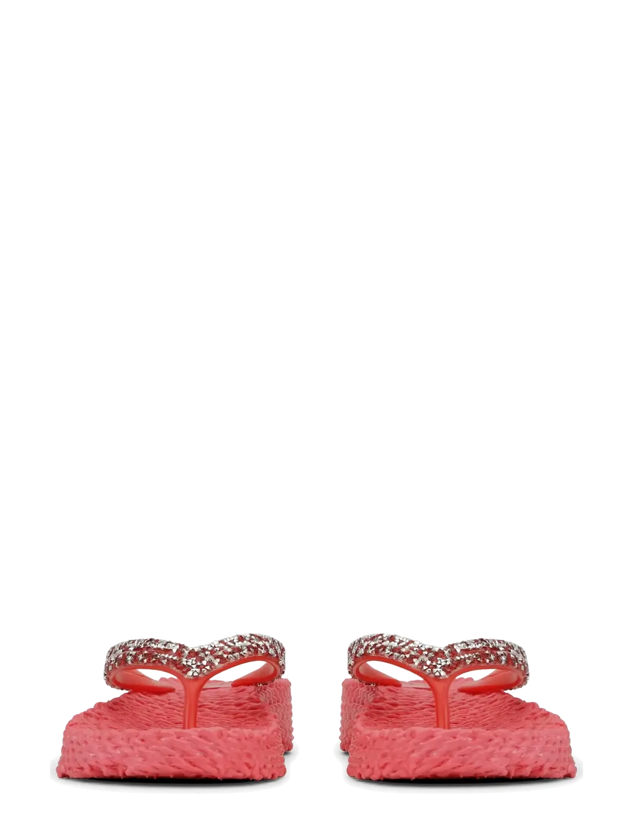 Ilse Jacobsen - Flip Flops On Platform Sole - flip flops - raspberry - 5