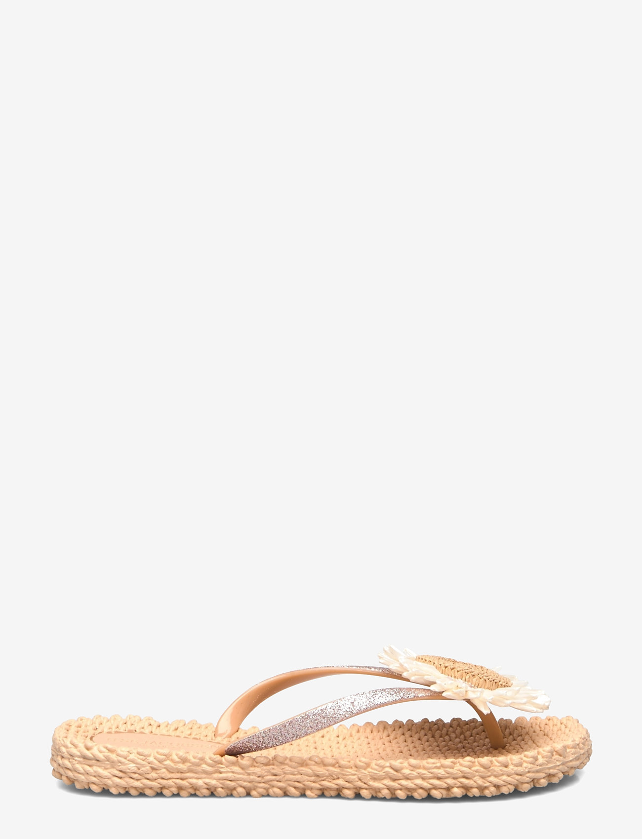 Ilse Jacobsen - Flip Flops with Flower - klipklapper - beige - 2