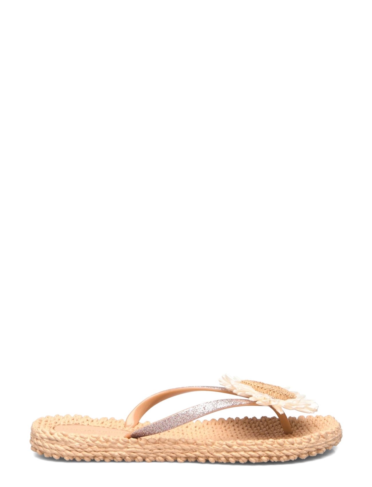 Ilse Jacobsen - Flip Flops with Flower - flip flops - beige - 2