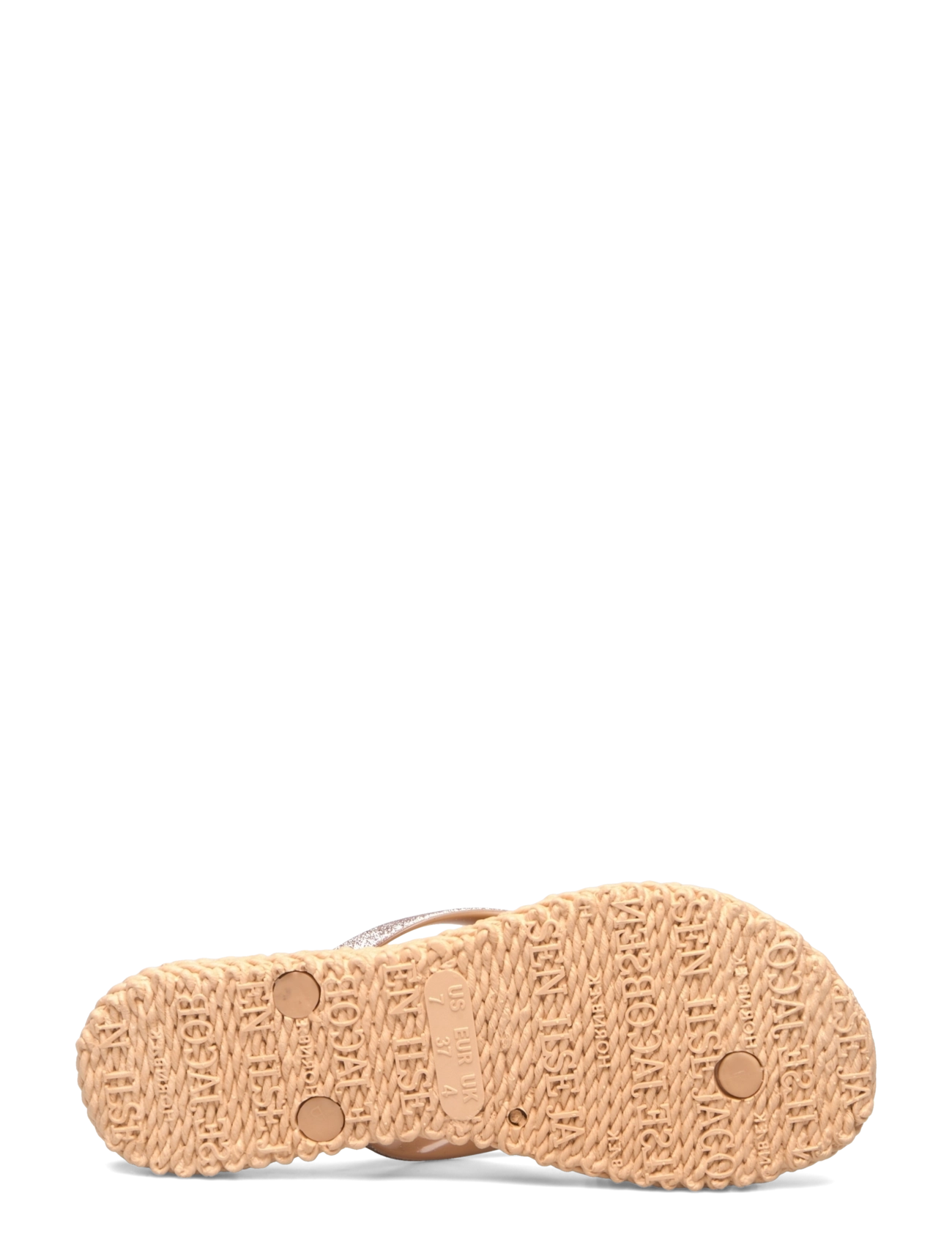 Ilse Jacobsen - Flip Flops with Flower - flip flops - beige - 5