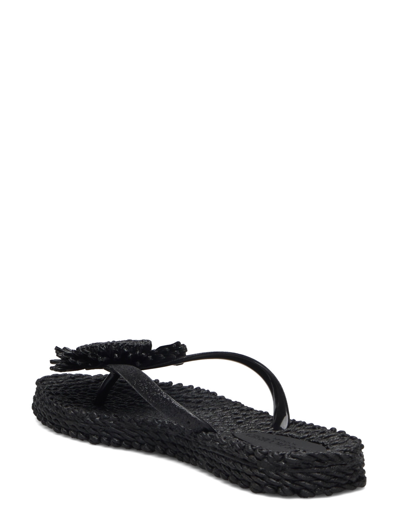 Ilse Jacobsen - Flip Flops with Flower - klipklapper - black - 3