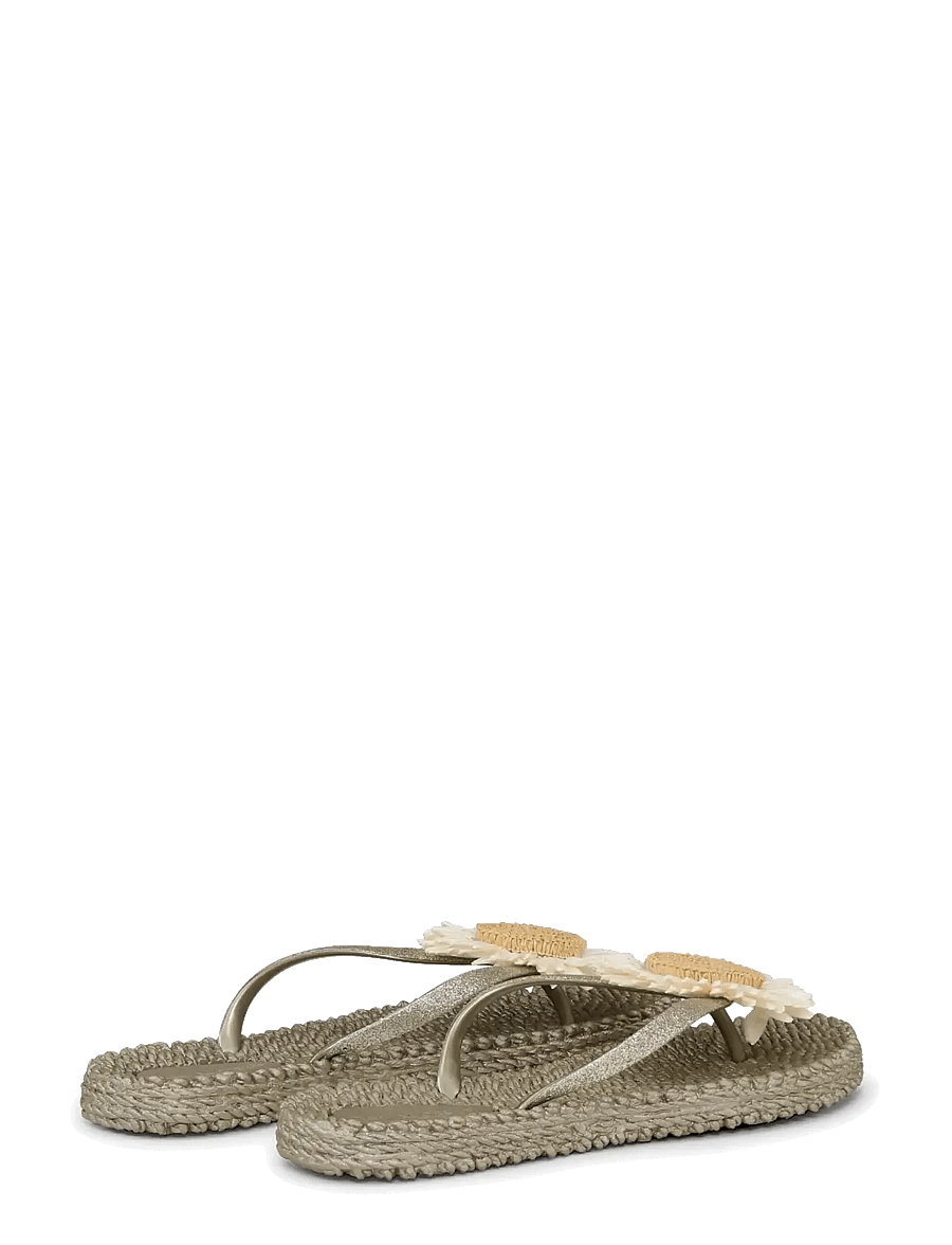 Ilse Jacobsen - Flip Flops with Flower - flip flops - platin - 2