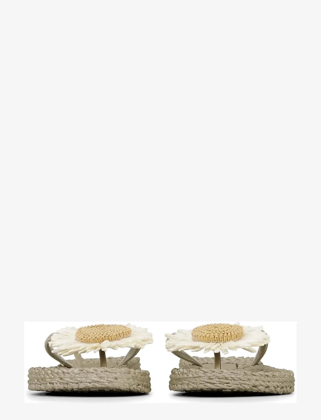 Ilse Jacobsen - Flip Flops with Flower - klipklapper - platin - 5