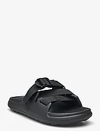 Sandal With Polyester Straps - 001 BLACK
