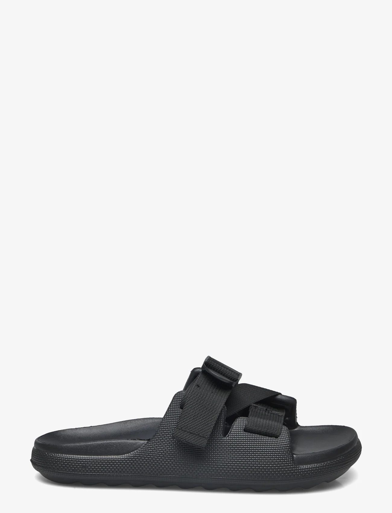 Ilse Jacobsen - Sandal With Polyester Straps - flat sandals - 001 black - 1