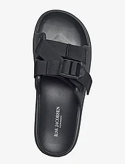 Ilse Jacobsen - Sandal With Polyester Straps - flat sandals - 001 black - 3