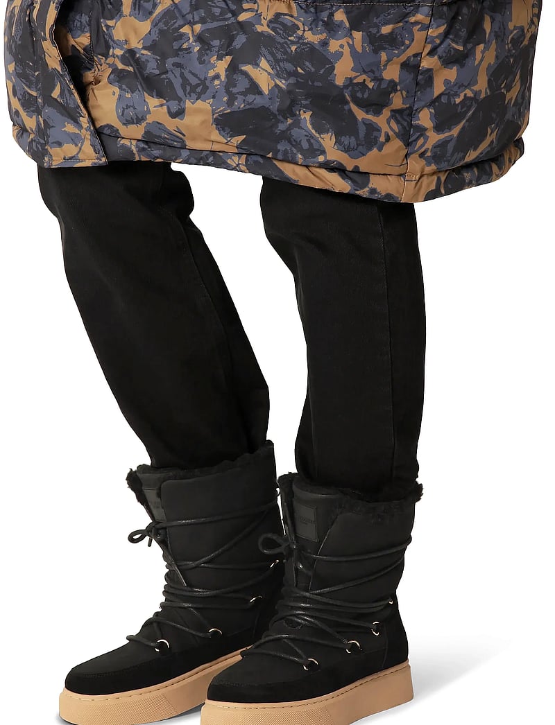 Ilse Jacobsen - COLDY02 - madalad poolsaapad - black natural - 0