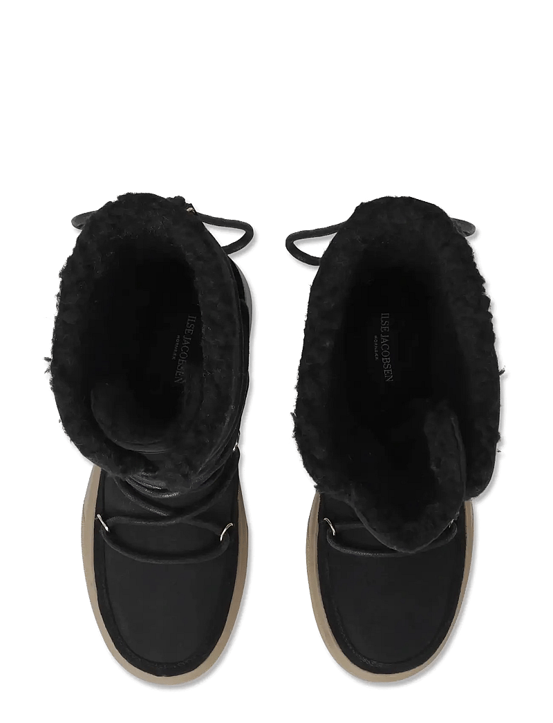 Ilse Jacobsen - COLDY02 - madalad poolsaapad - black natural - 3