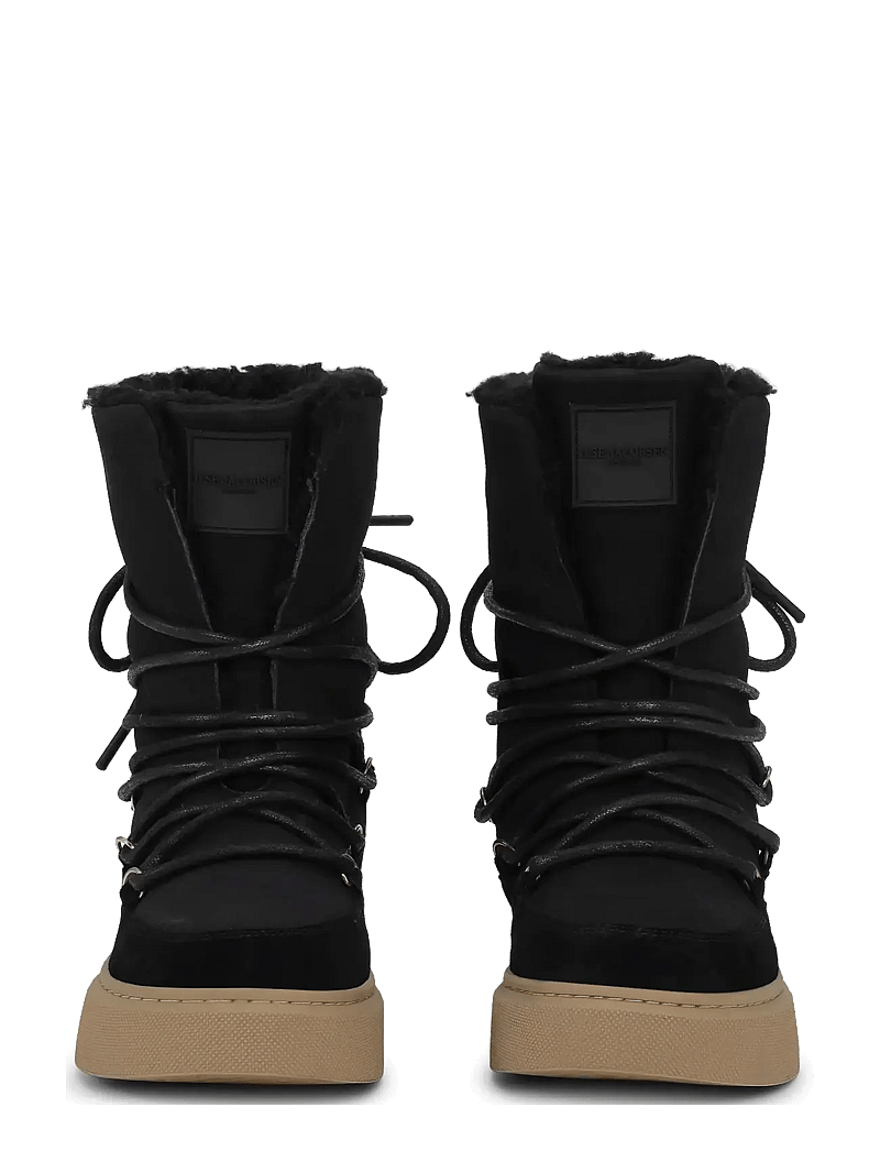 Ilse Jacobsen - COLDY02 - madalad poolsaapad - black natural - 5