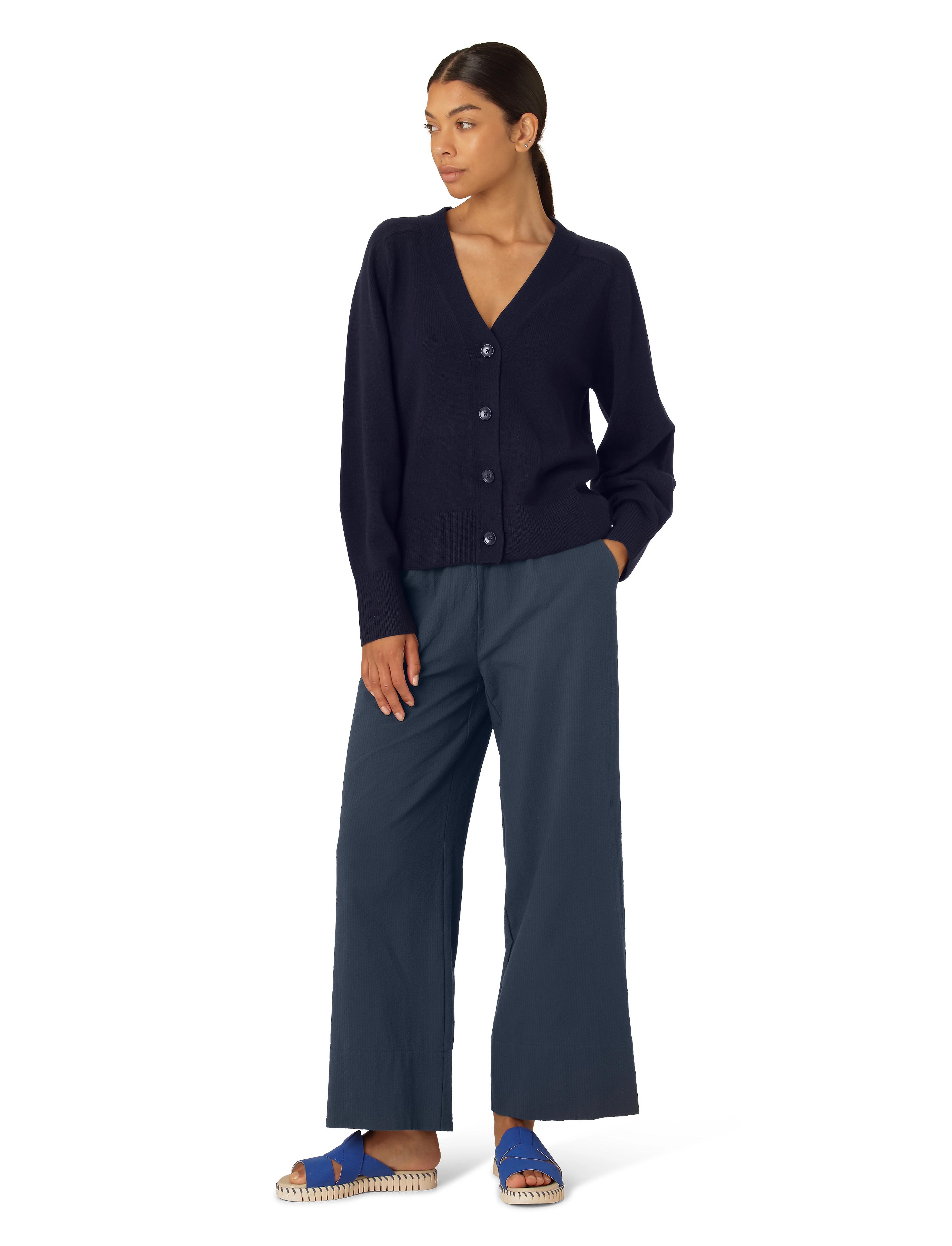 Ilse Jacobsen - Cardigan - 660 dark indigo - 3