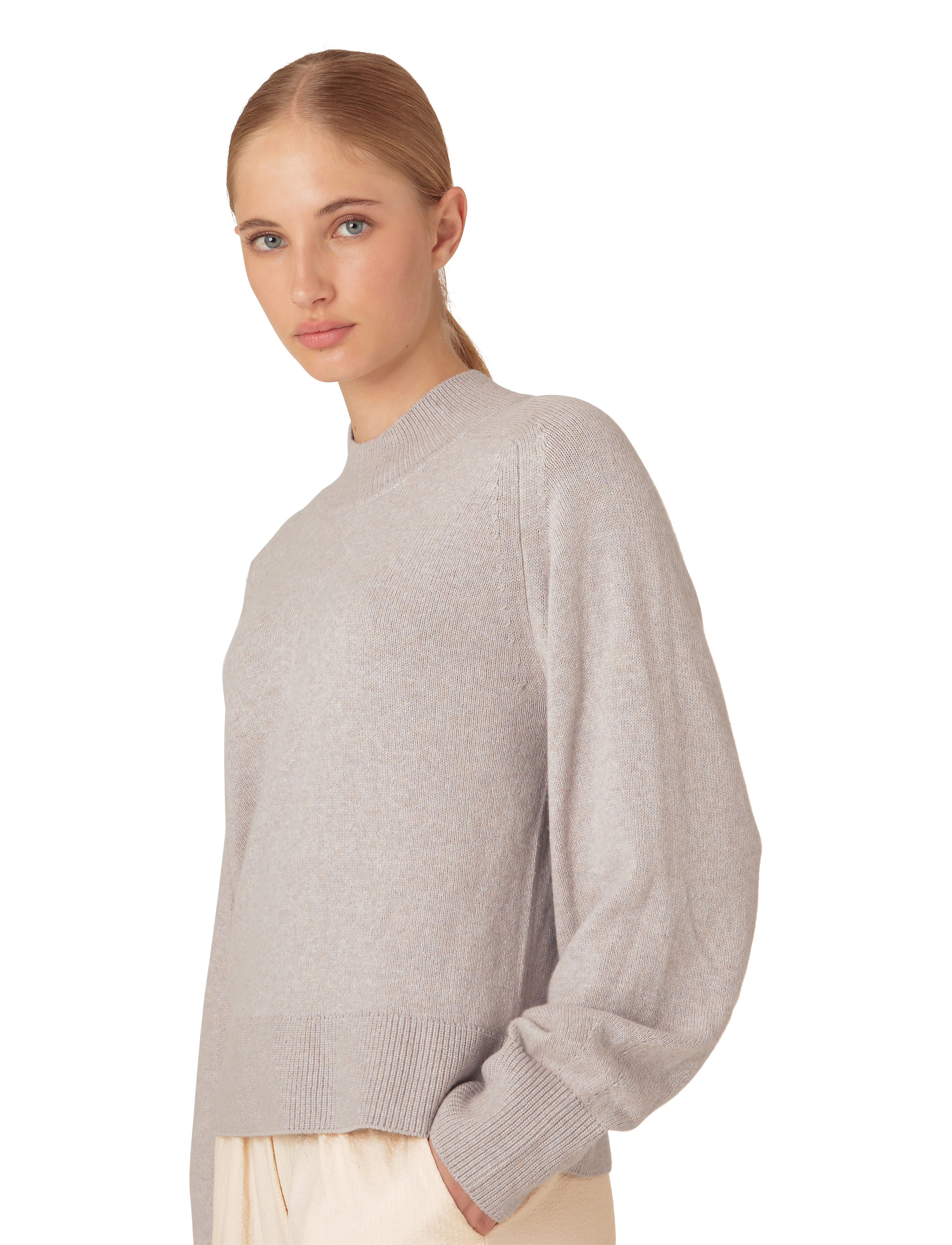 Ilse Jacobsen - Knit Blouse - 549 concrete - 3