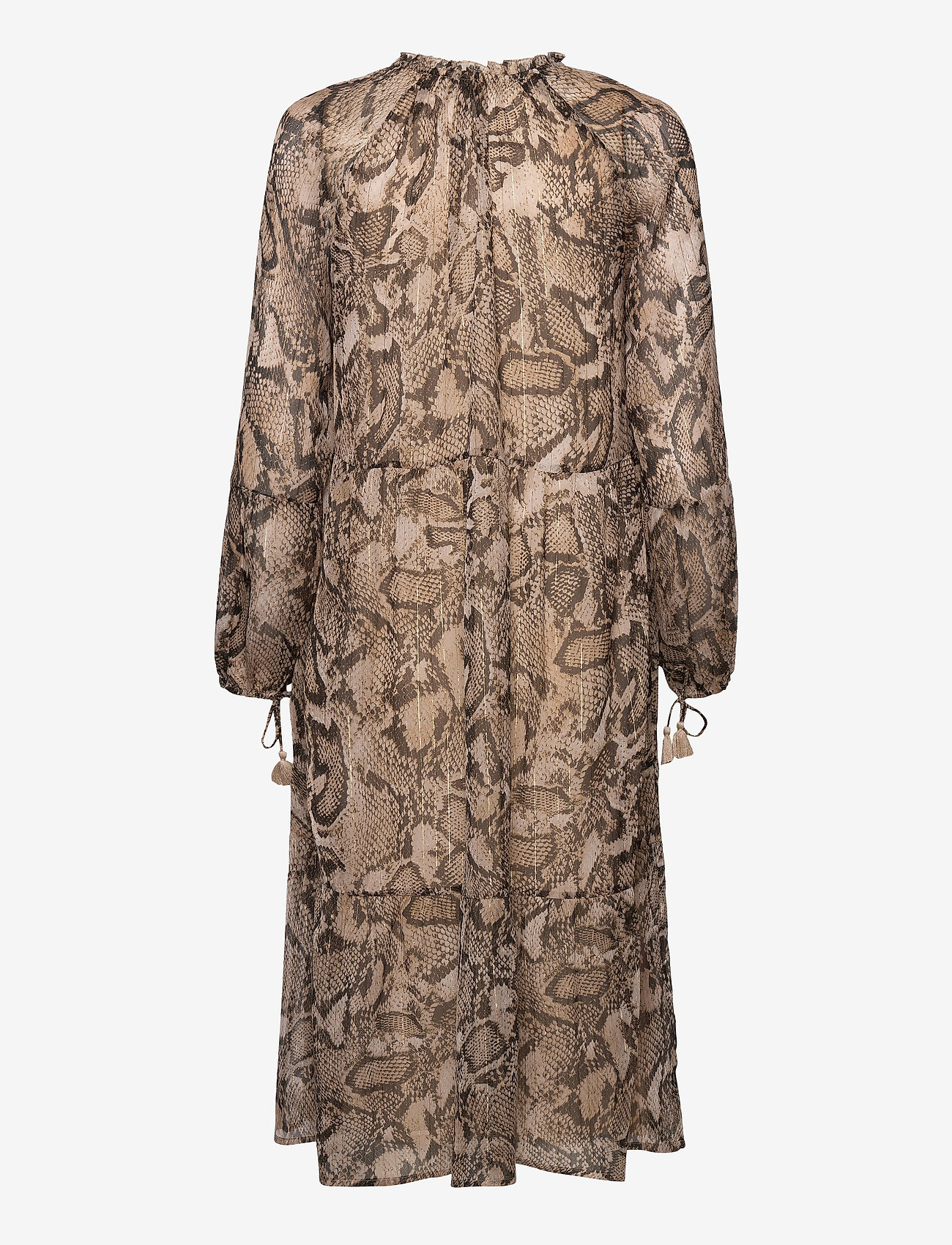 Ilse Jacobsen - LONG DRESS CRIN7005B - maxi dresses - kit - 0
