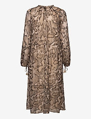 Ilse Jacobsen - LONG DRESS CRIN7005B - maxi kjoler - kit - 0