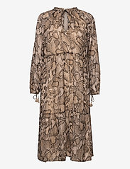 Ilse Jacobsen - LONG DRESS CRIN7005B - maxi sukienki - kit - 1