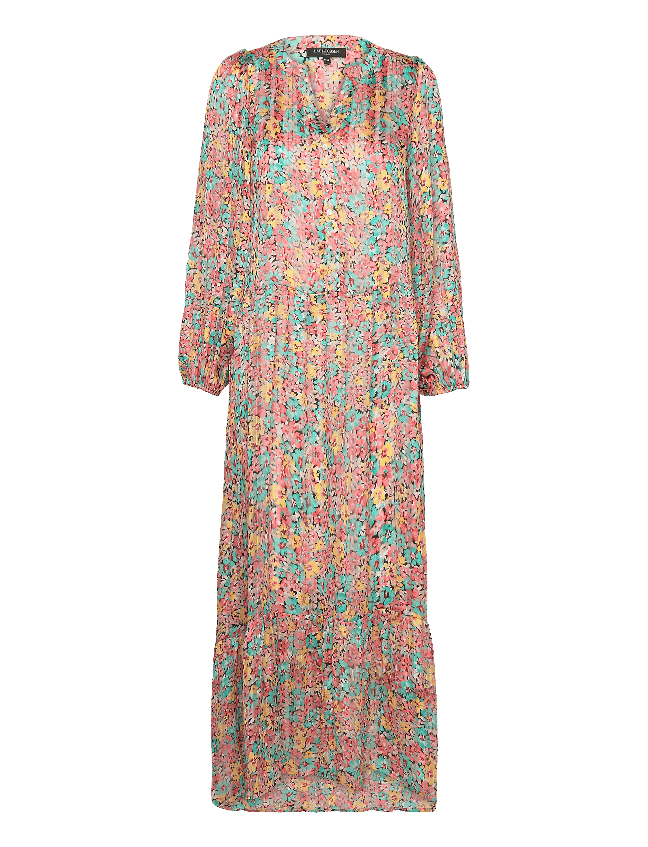 ilse jacobsen maxi dress Ilse Jacobsen Green Lily Maxi Wrap Women Dress Size L