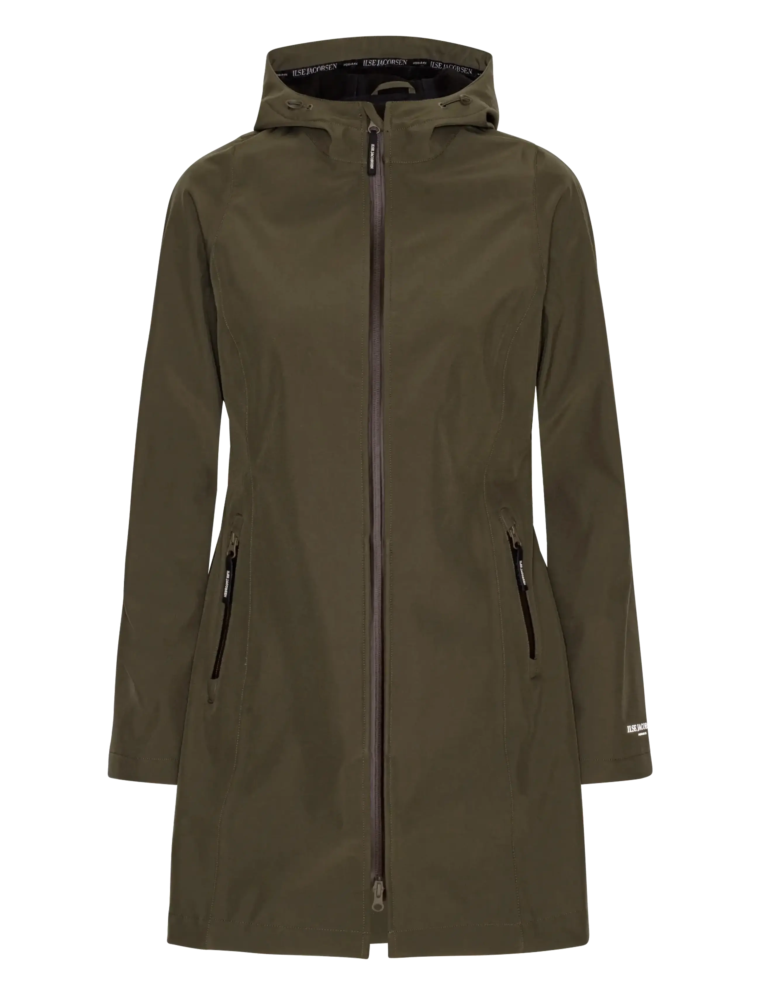 Ilse Jacobsen Rain Jackets - Ilse Jacobsen - ARMY / khaki/green